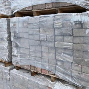 8 cm rode keiformaat betonklinkers pallet