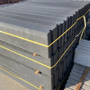 Opsluitbanden 10x20x100cm zwart(P90)