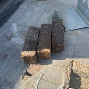 Dikformaat beton rood (P50)