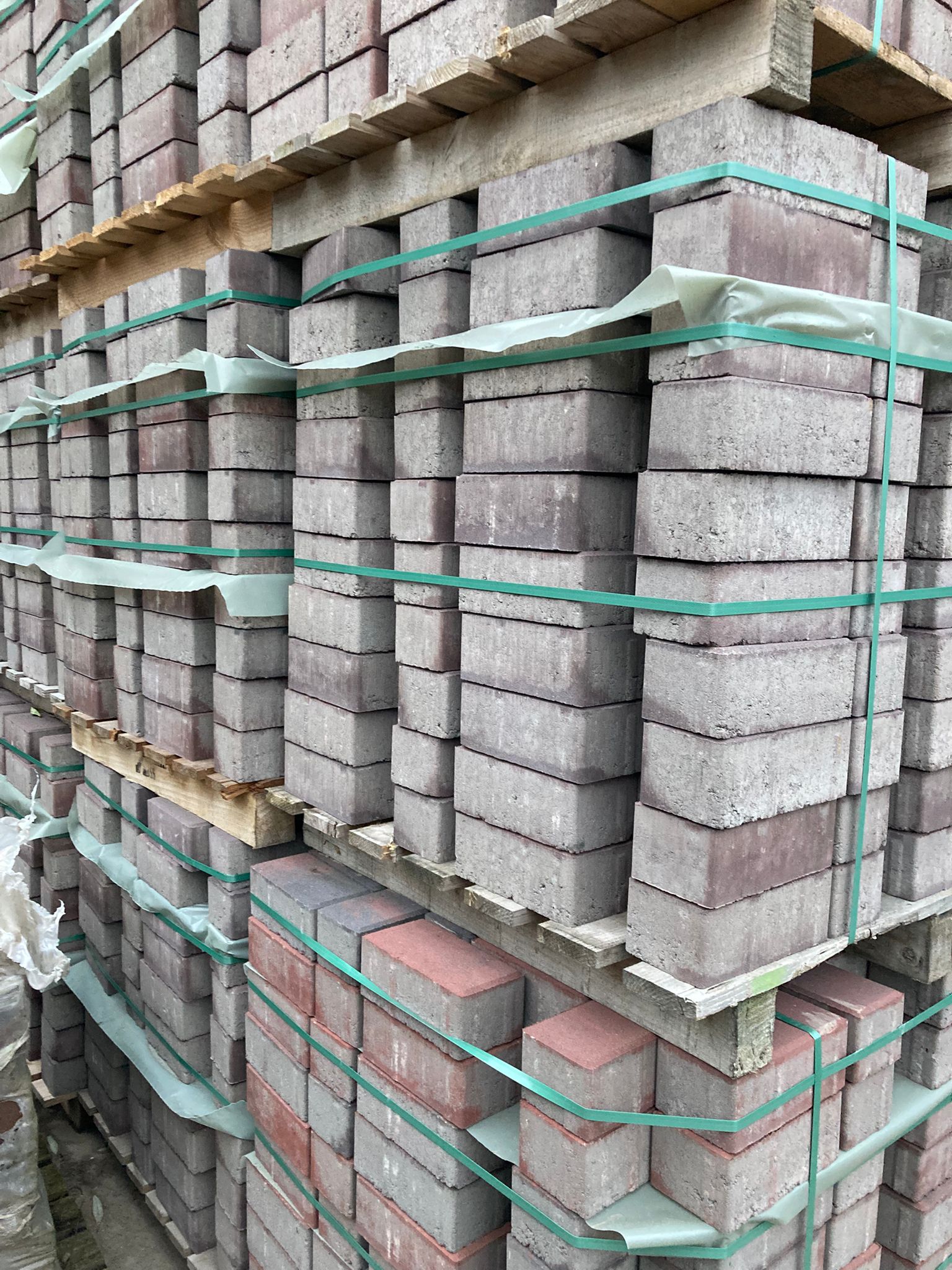 BKK / Betonklinker rood genuanceerd b-keus (P15) - Afbeelding 4