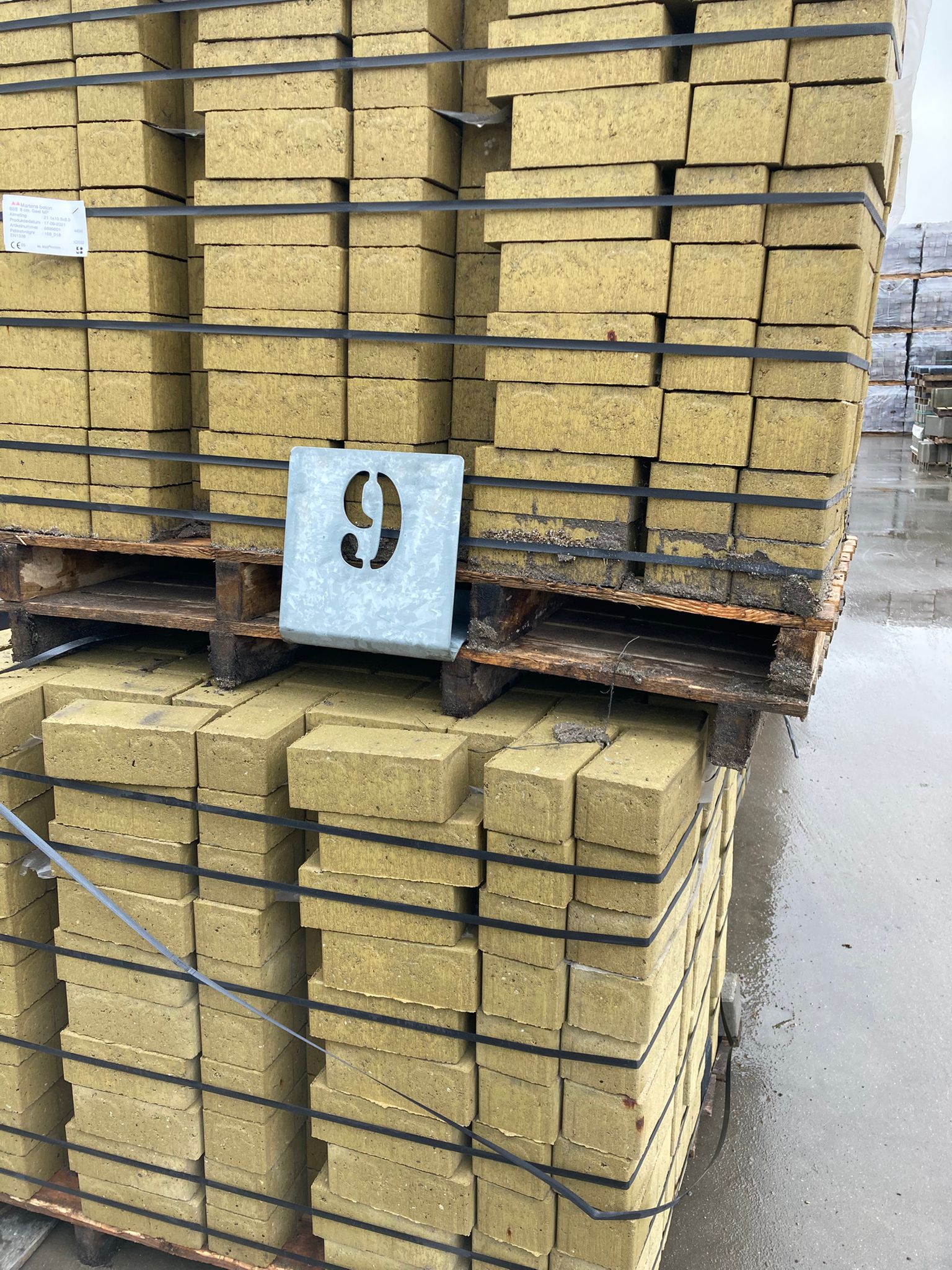 BKK / betonklinker geel (P09)