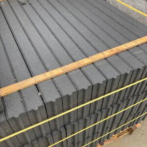 Opsluitbanden 6x20x100cm zwart (P143)