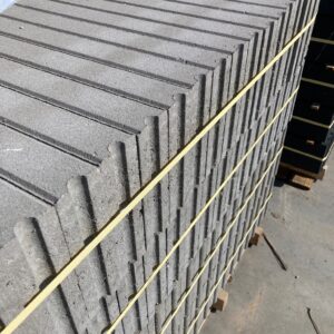 Opsluitbanden 6x20x100cm grijs (P143)